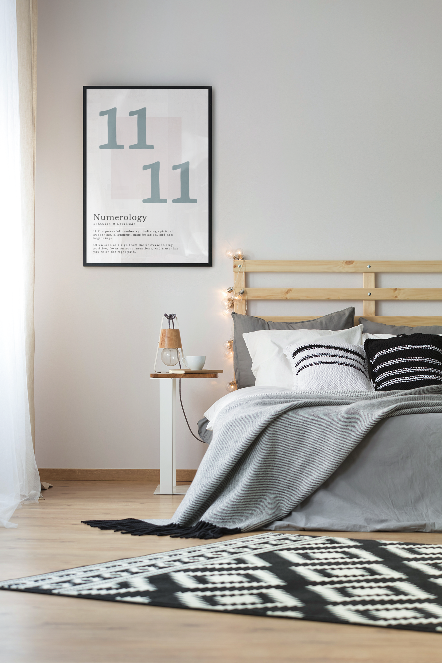 11:11 Numerology Angel Print