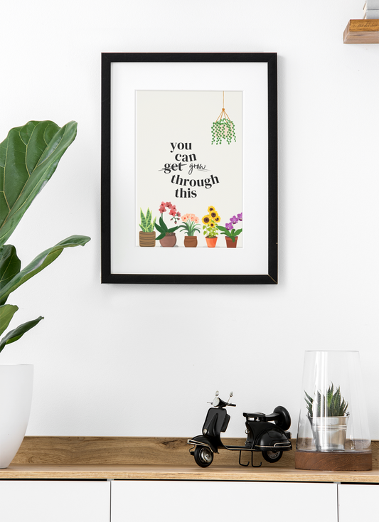 You can grow through this print