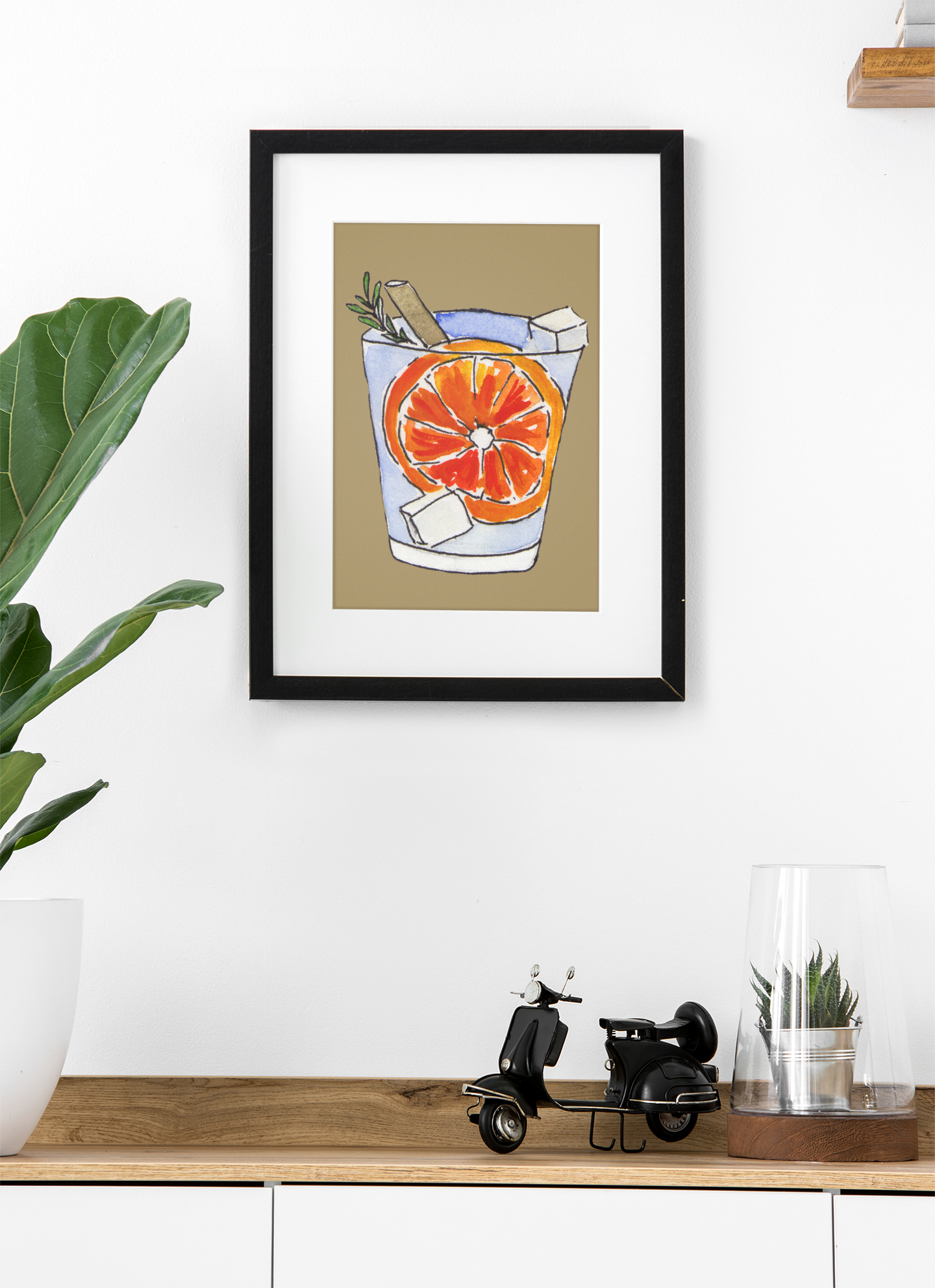 Vibrant Cocktail Art Prints | Drink Illustrations for Kitchen & Bar Decor