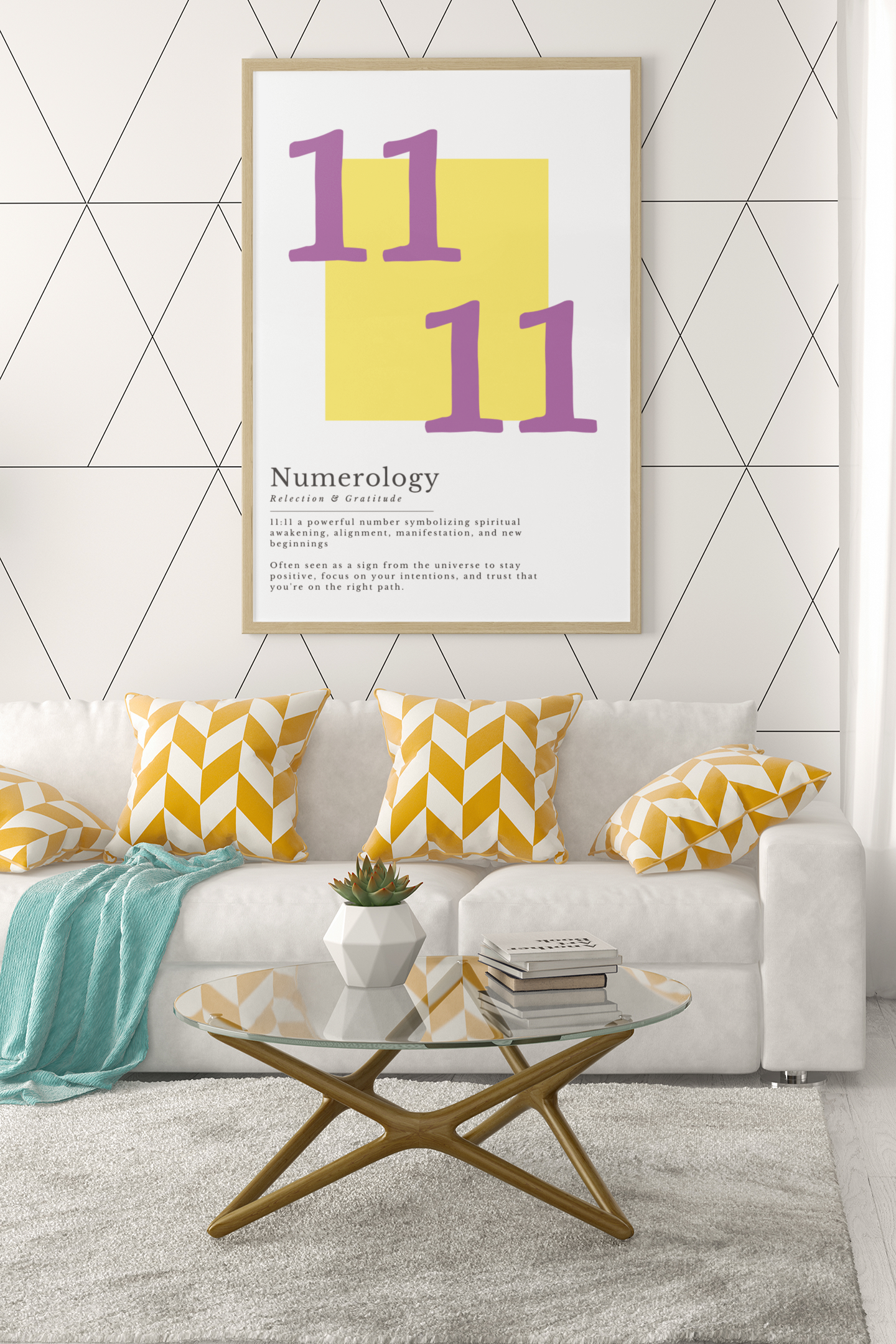 11:11 Numerology Angel Print