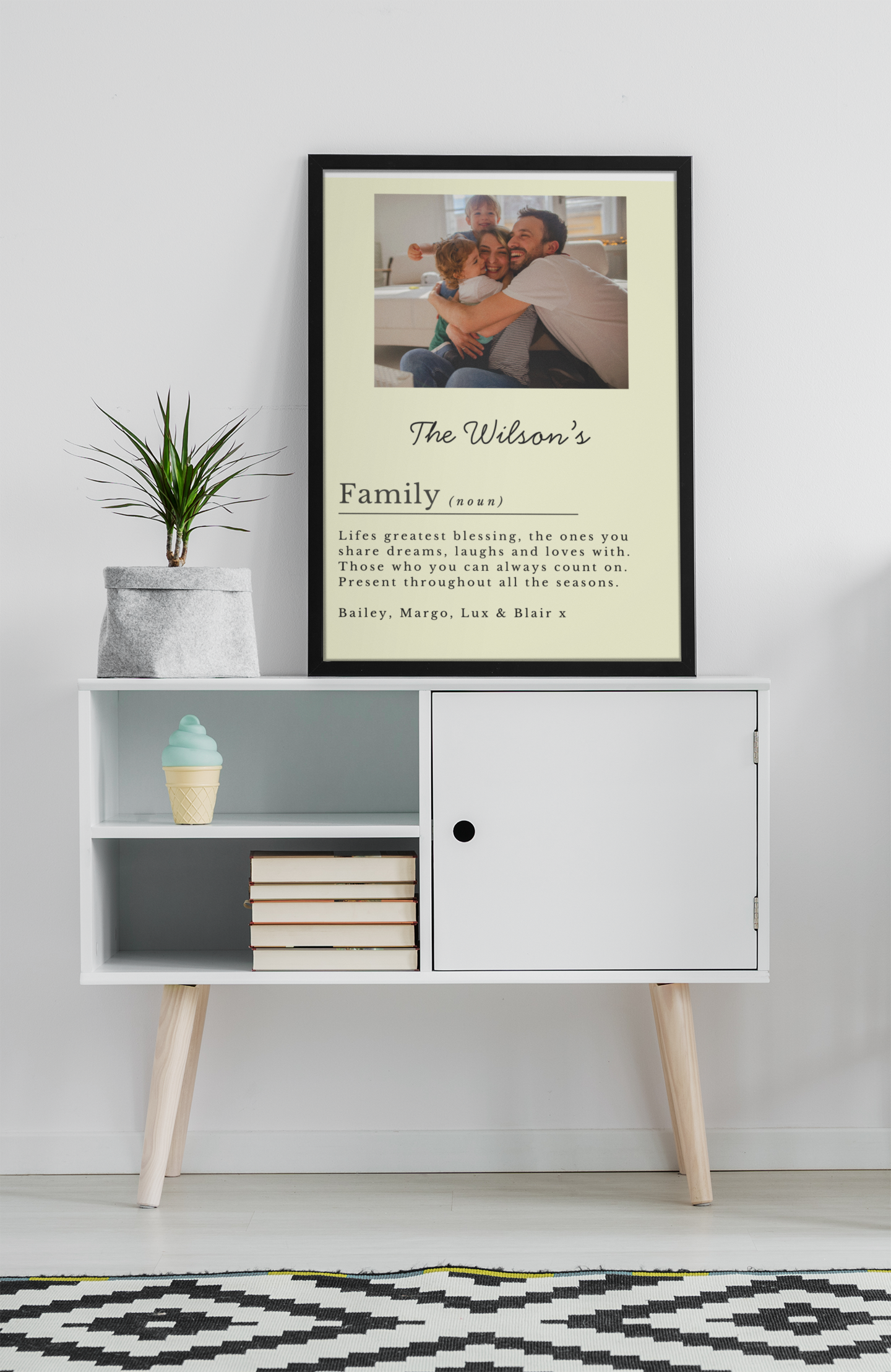 Personalized Family Photo Wall Art