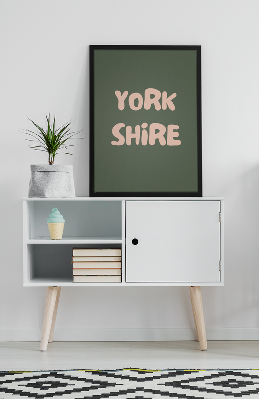 Personalised Retro City Wall Art Print | Bold Minimalist Typography