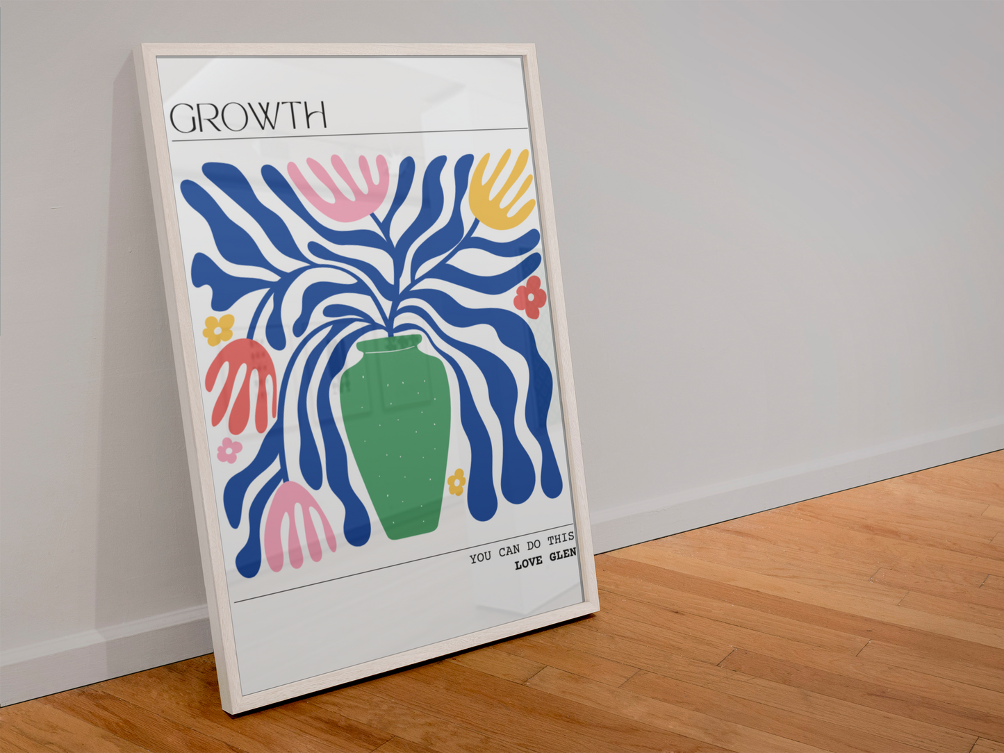 Growth | Personalised Botanical Art Print