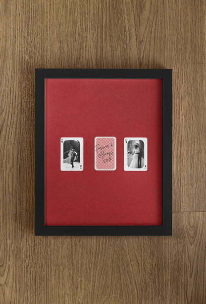 Custom Couple Playing Card Print 💌