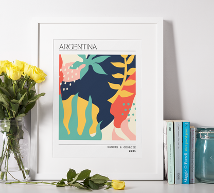 Personalized Abstract Print