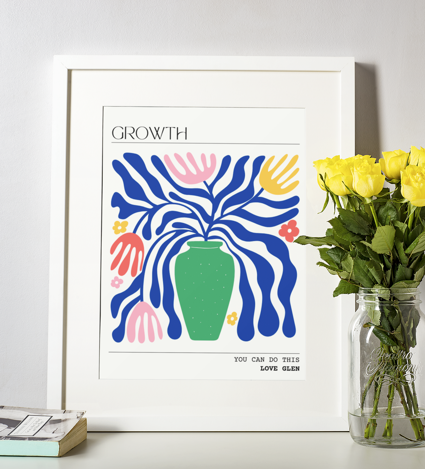 Growth | Personalised Botanical Art Print