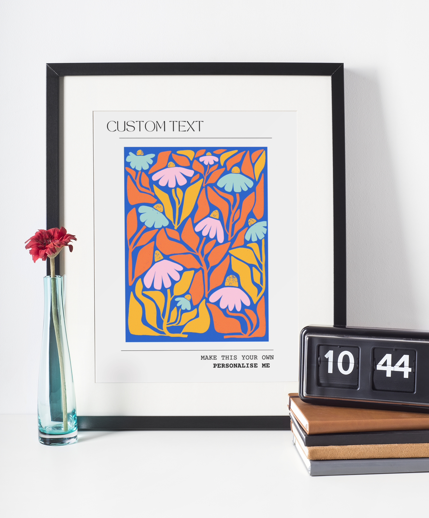 Vibrant Bloom Custom Art Print