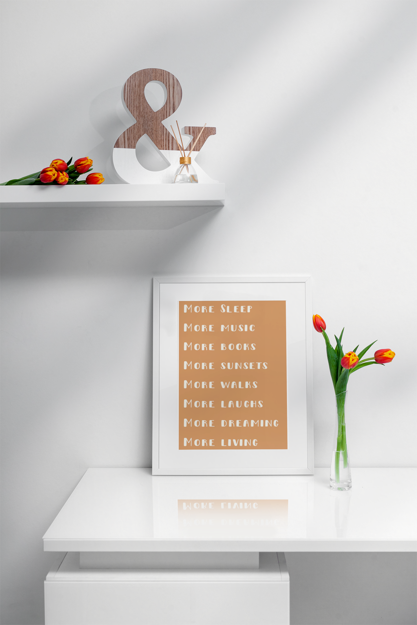 More Living Motivational Print