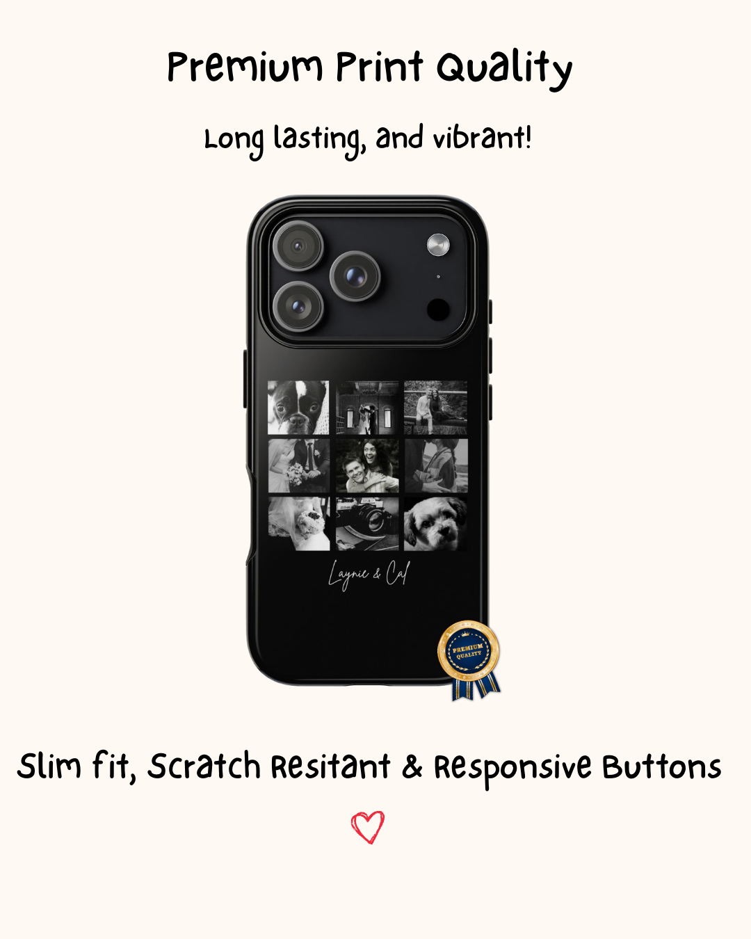 Personalised Photo Collage Phone Case 💌