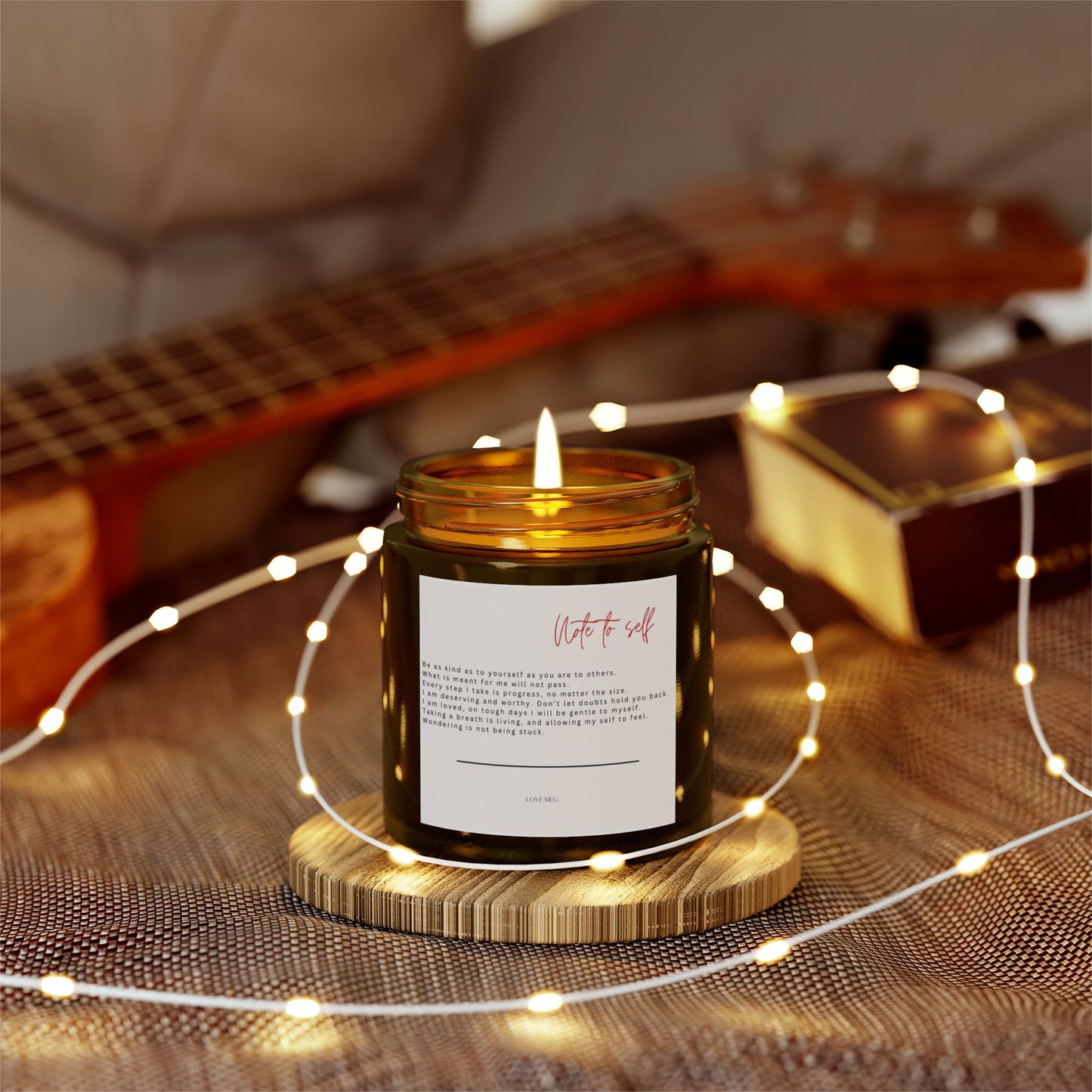To my sister candle